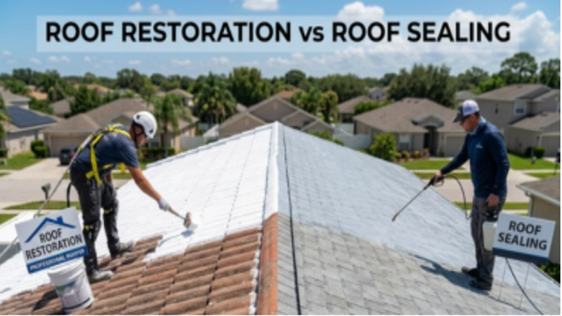Roof Restoration vs Roof Sealing in Deer Park | Which is Best?