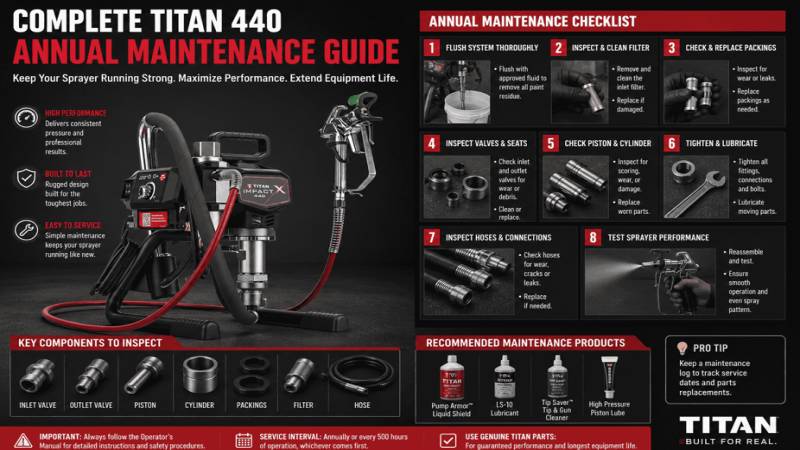 Complete Titan 440 Annual Maintenance Guide